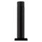 National Hardware Reed 1 in. W X 3 in. L Aluminum Matte Black Door Stop Mounts to wall Carded in. N830-526 - alternate 4